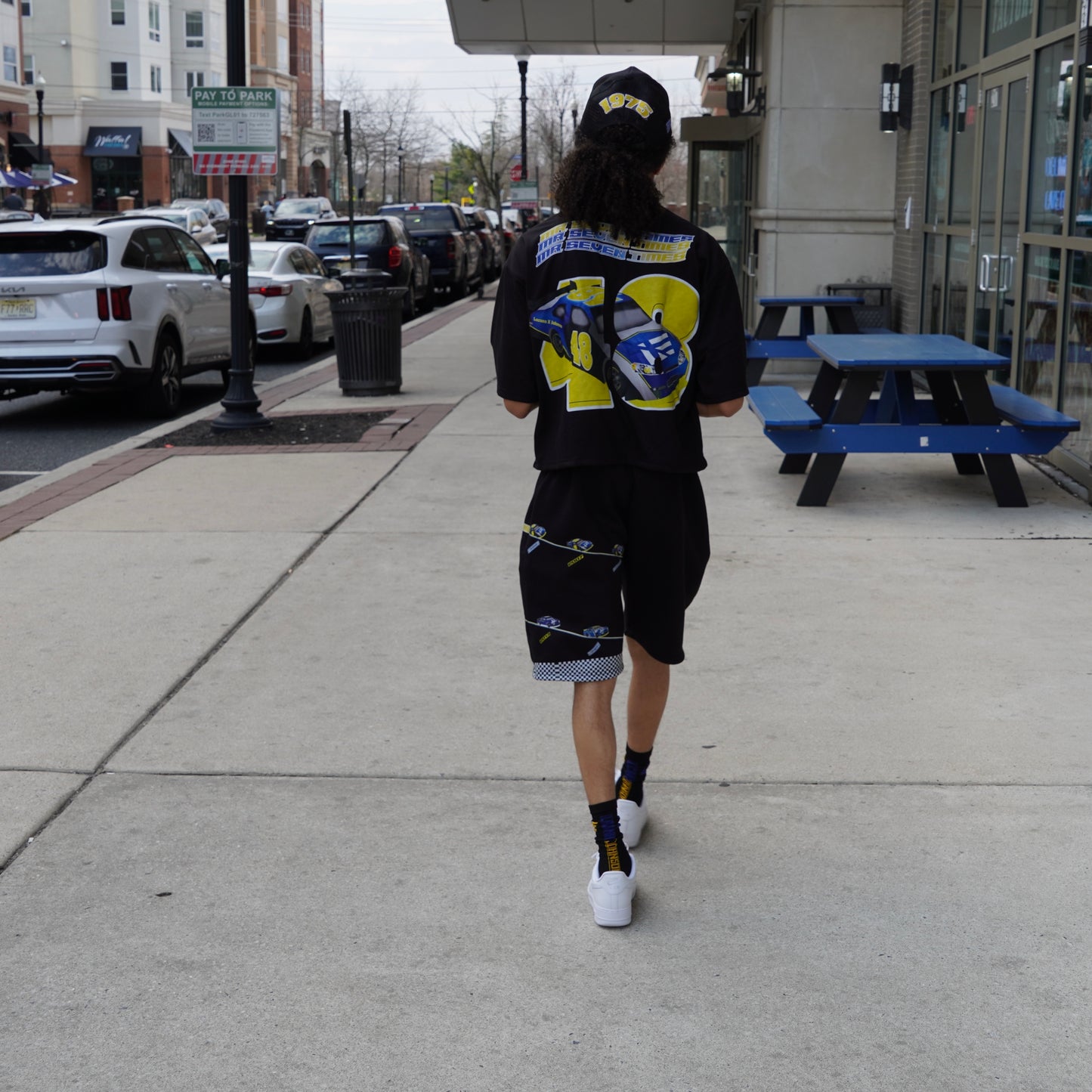 NASCAR Inspired Shirt And Short Set