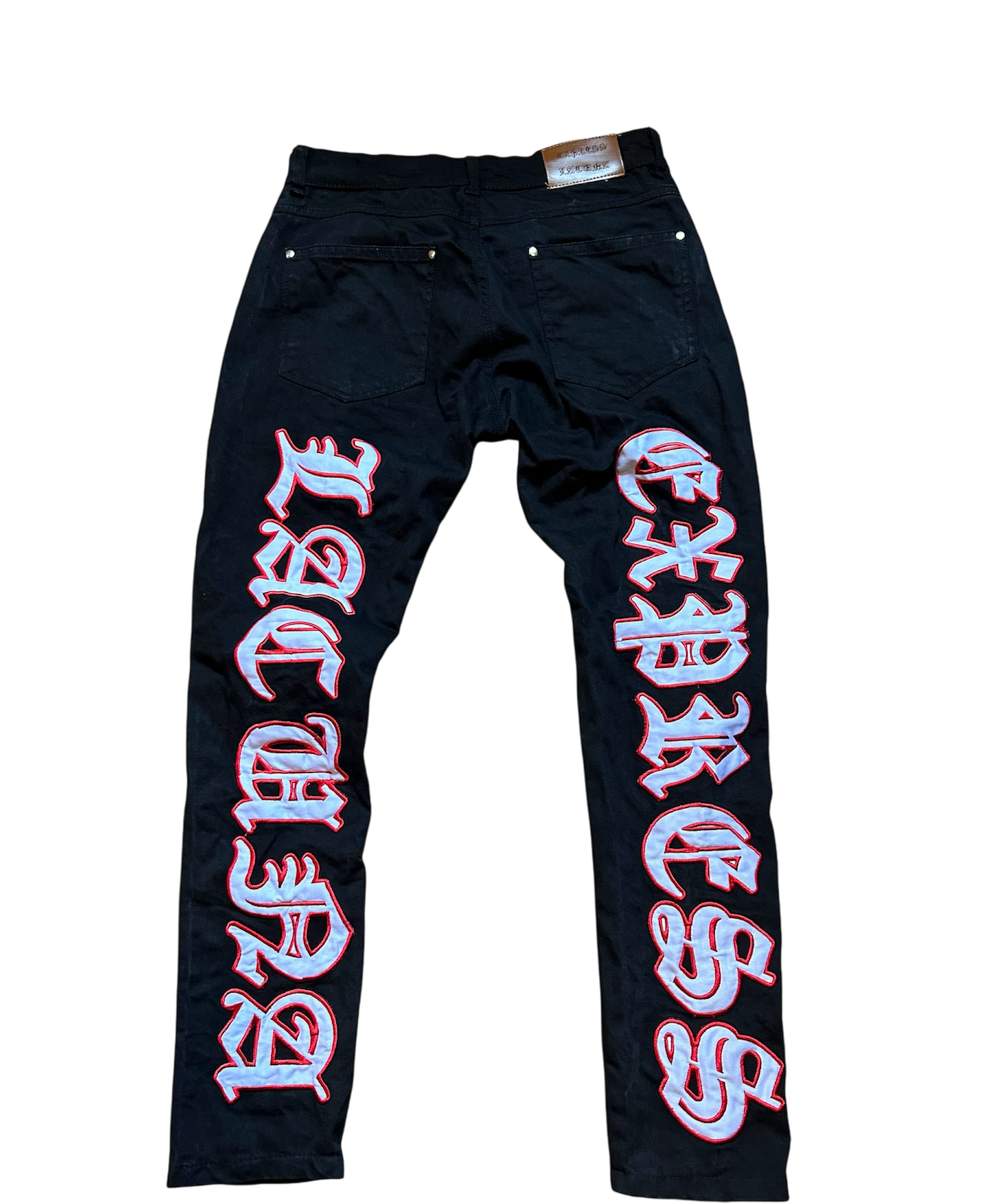 EST.2022 Jeans (Red and White)