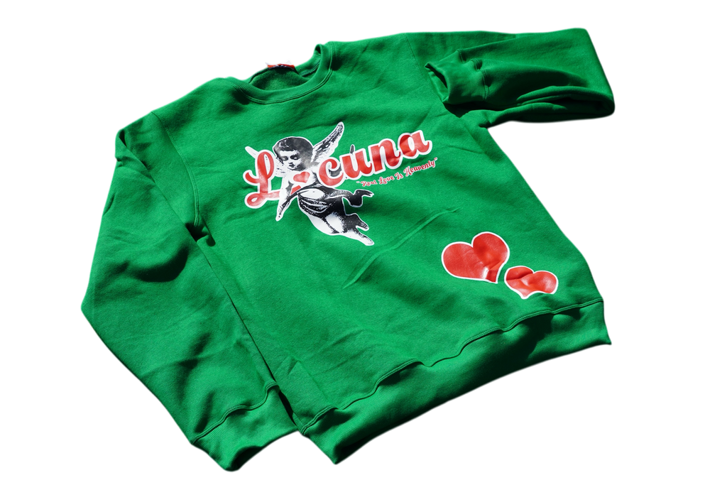 Real Love Is Heavenly Sweater (Green)