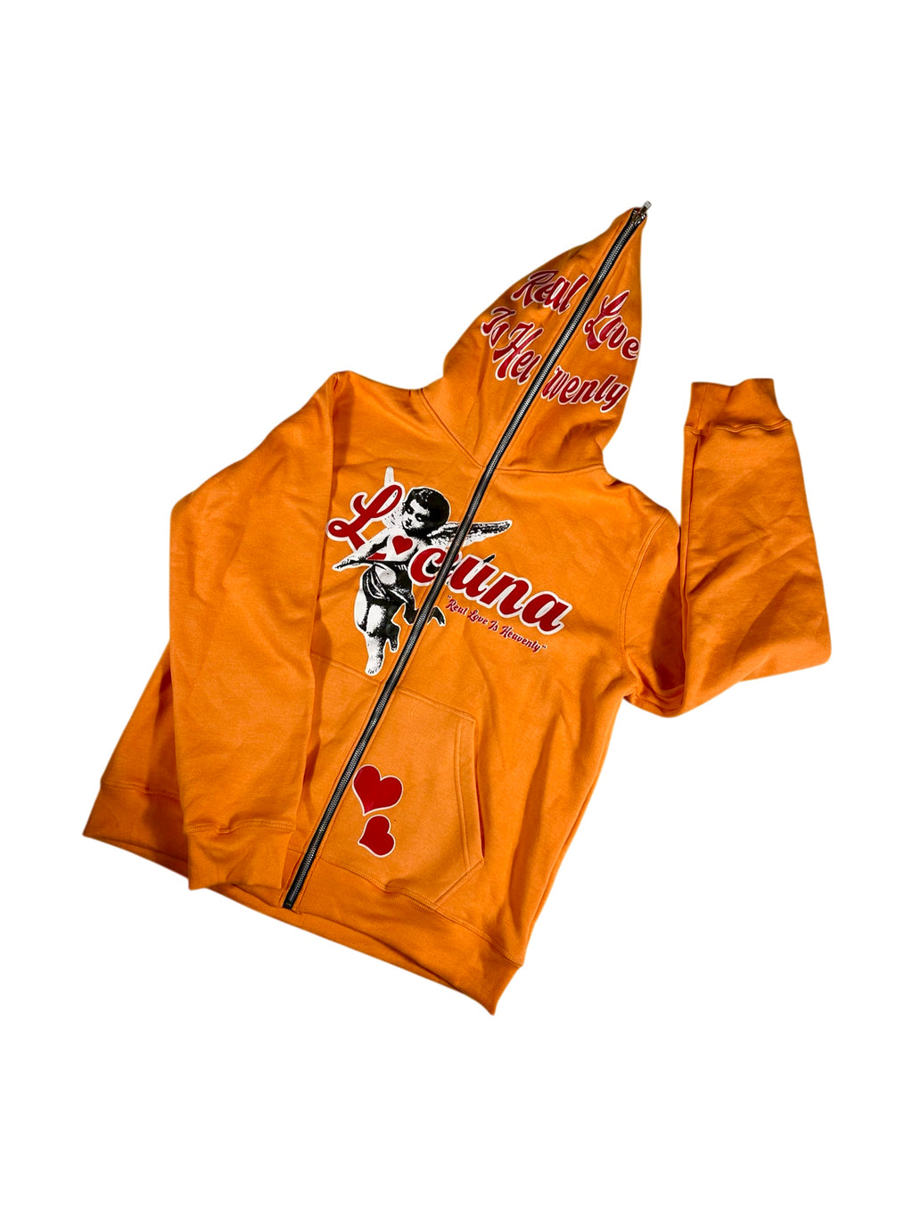 Real Love Is Heavenly Full Zip (Peach)