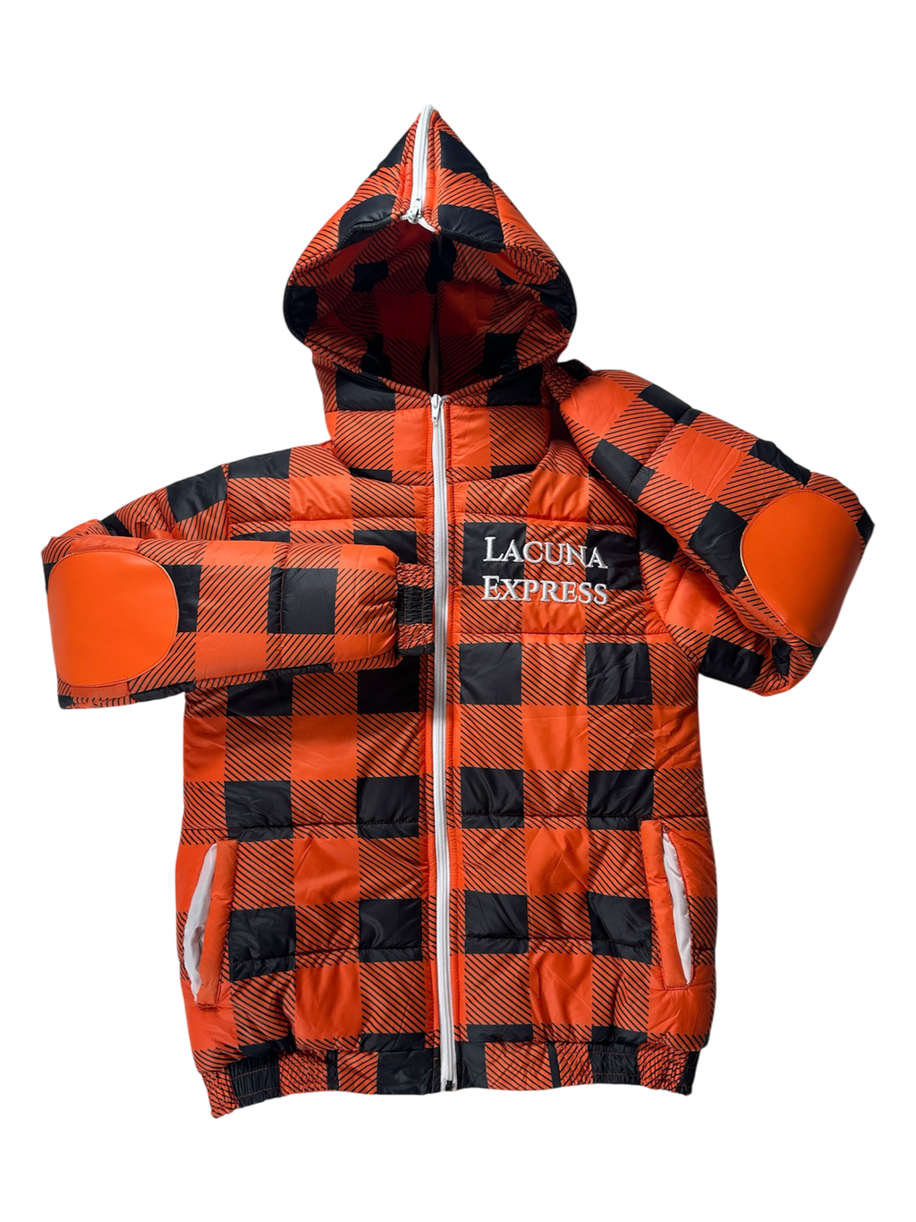 Ember Flannel Puffer Jacket