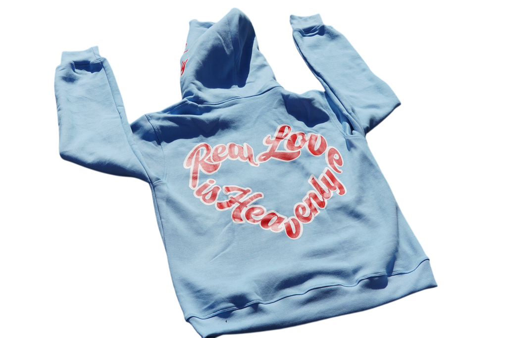Real Love Is Heavenly Full Zip (Blue)