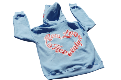 Real Love Is Heavenly Full Zip (Blue)