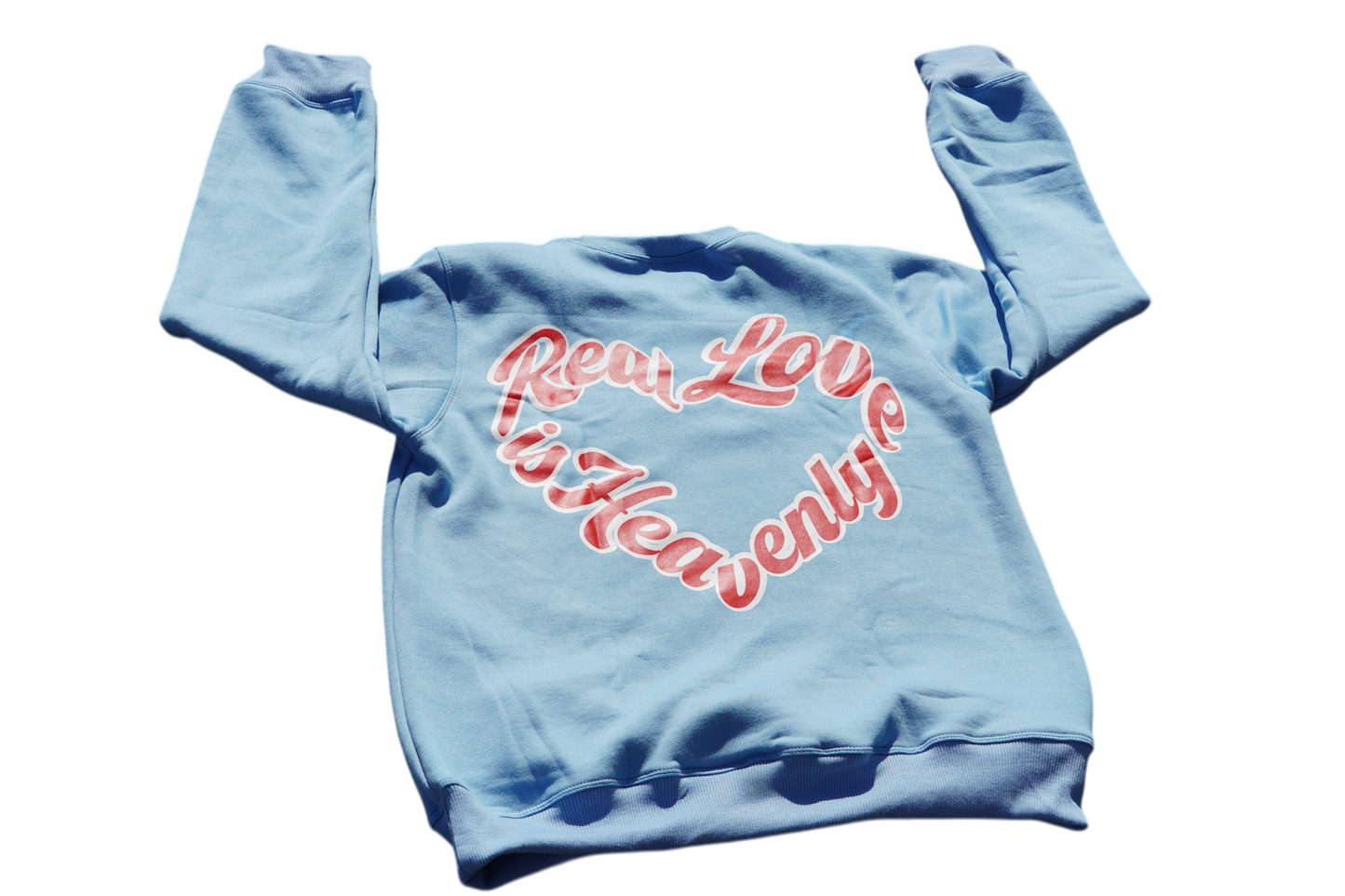 Real Love Is Heavenly Sweater (Blue)