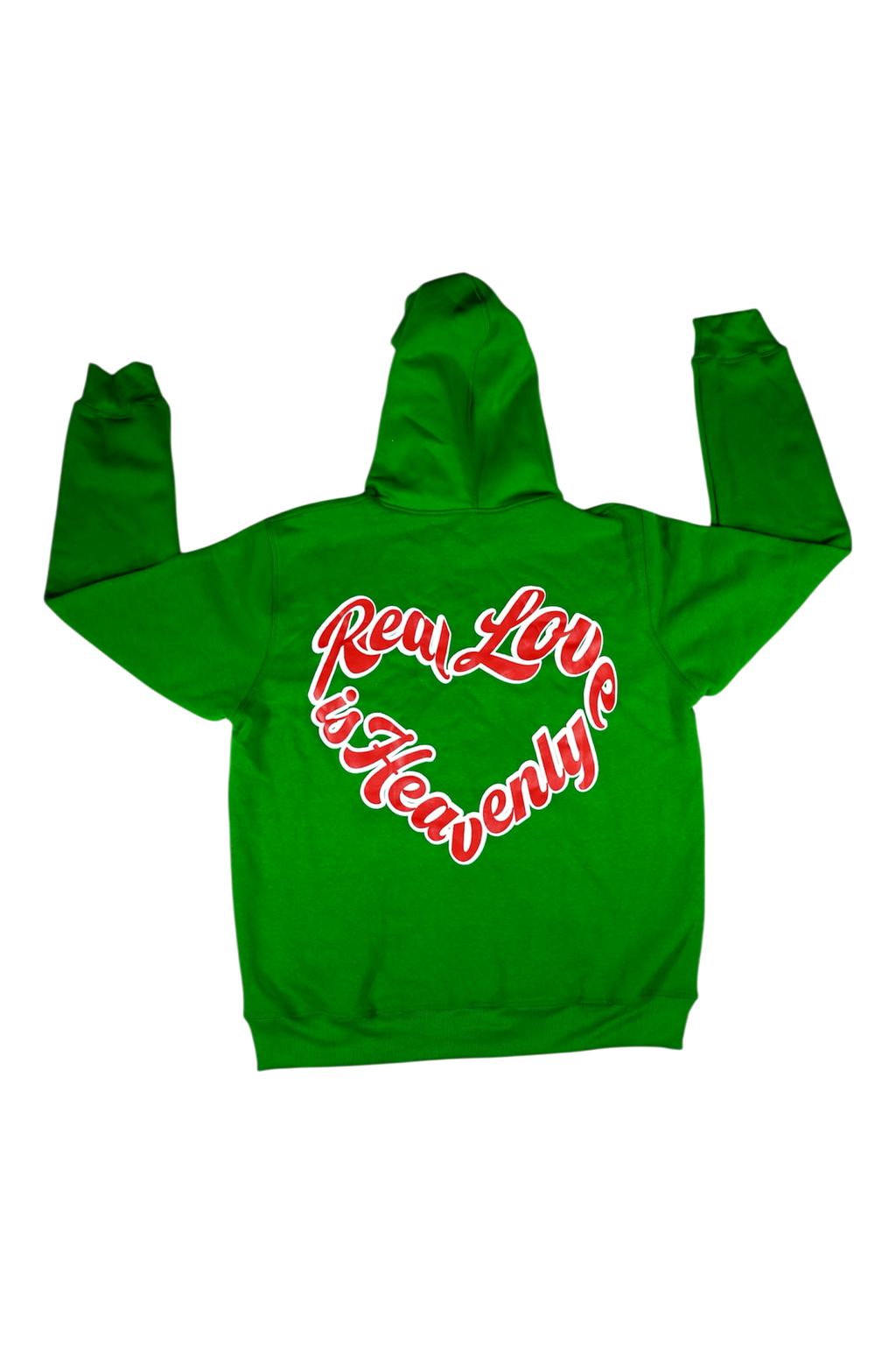 Real Love Is Heavenly Full Zip (Green)