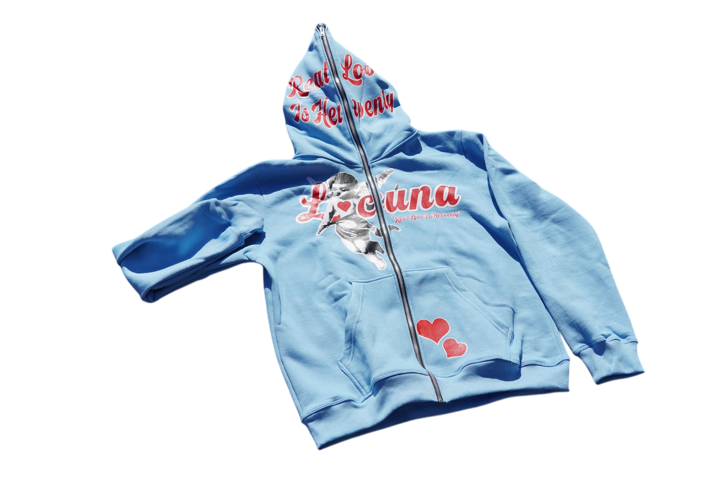 Real Love Is Heavenly Full Zip (Blue)