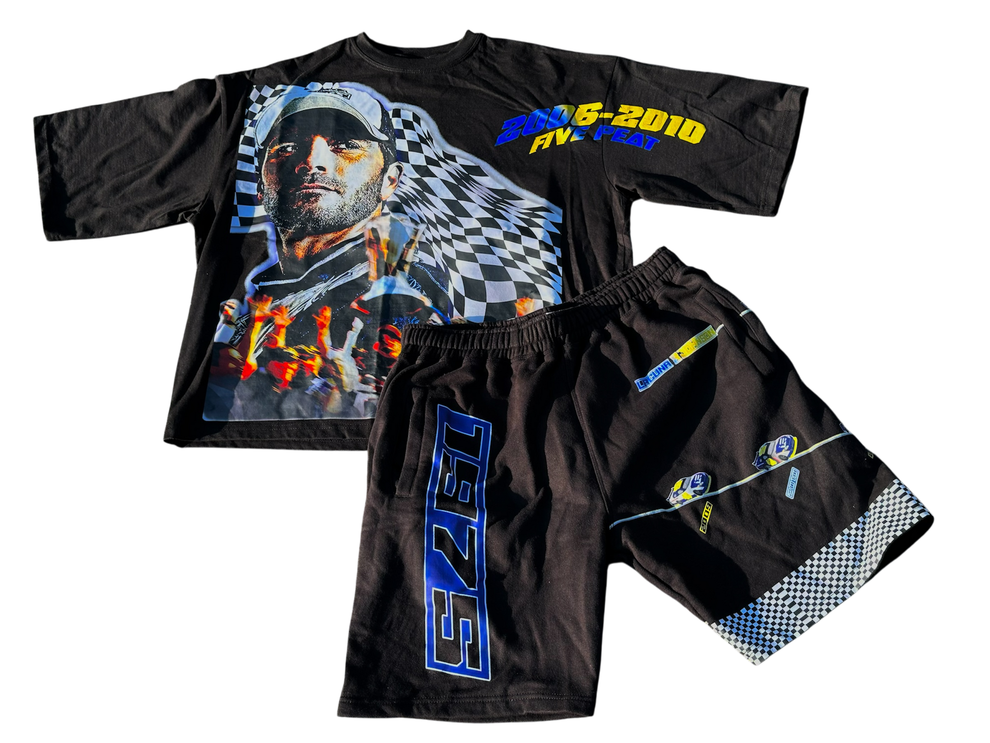 NASCAR Inspired Shirt And Short Set