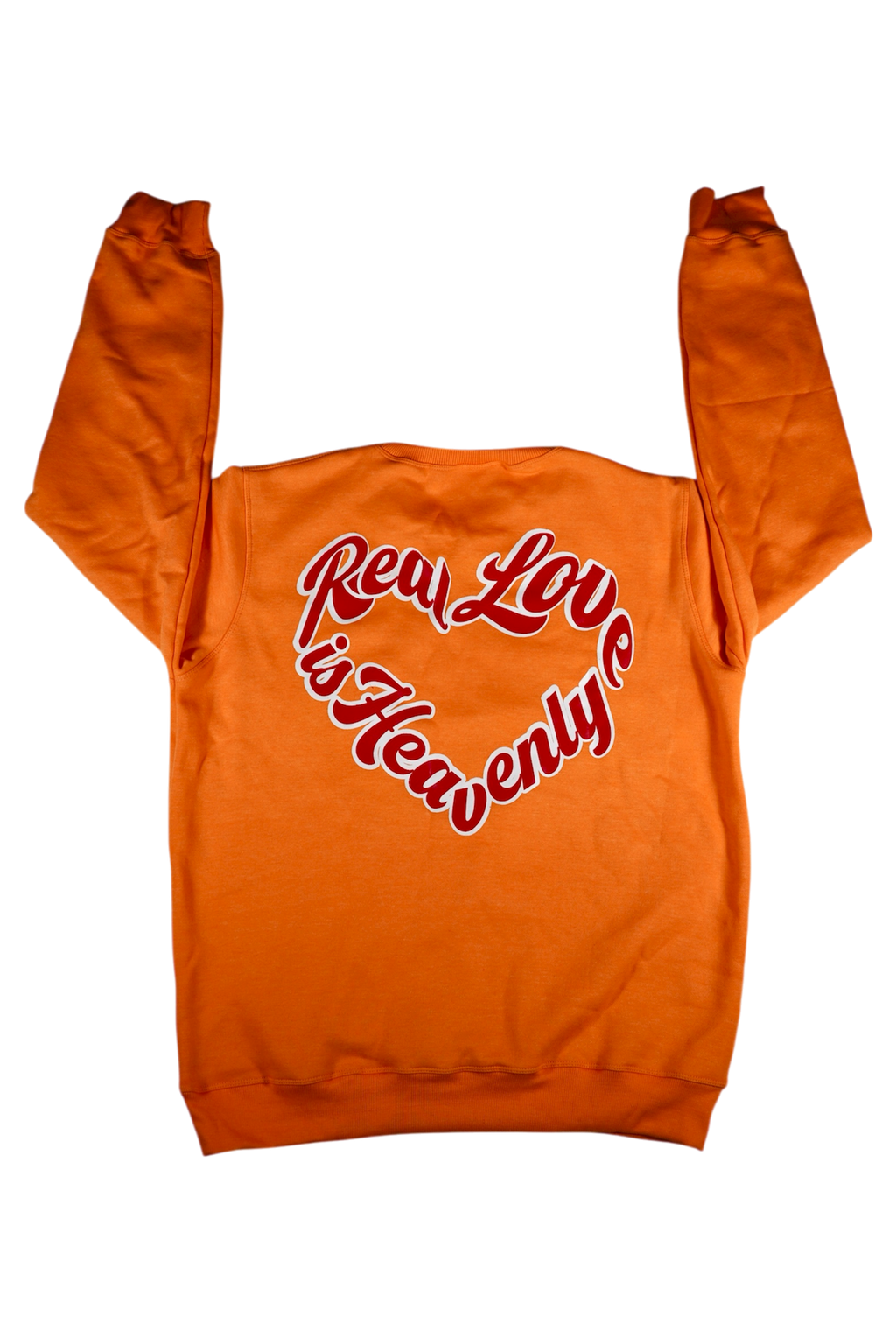 Real Love Is Heavenly Sweater (Peach)