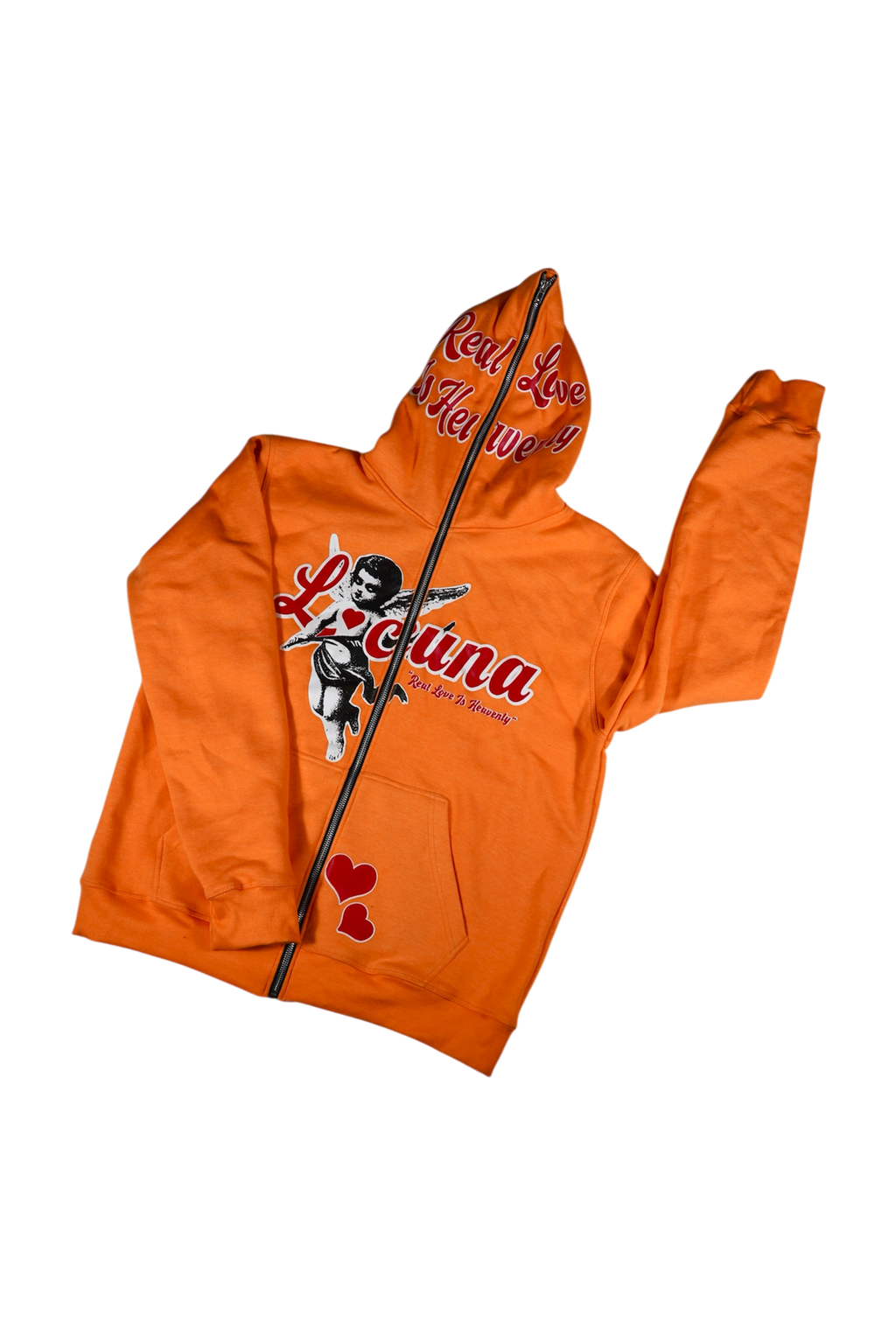 Real Love Is Heavenly Full Zip (Peach)