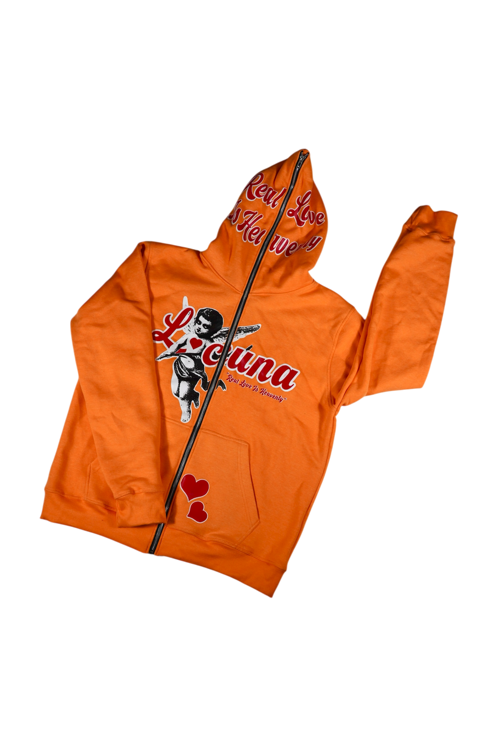 Real Love Is Heavenly Full Zip (Peach)