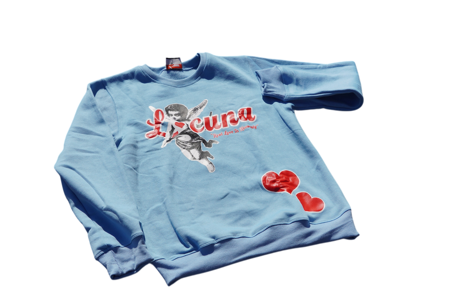 Real Love Is Heavenly Sweater (Blue)