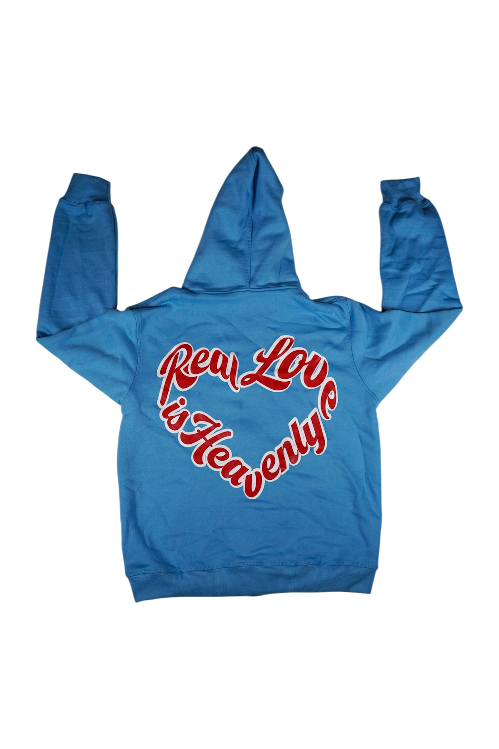 Real Love Is Heavenly Full Zip (Blue)