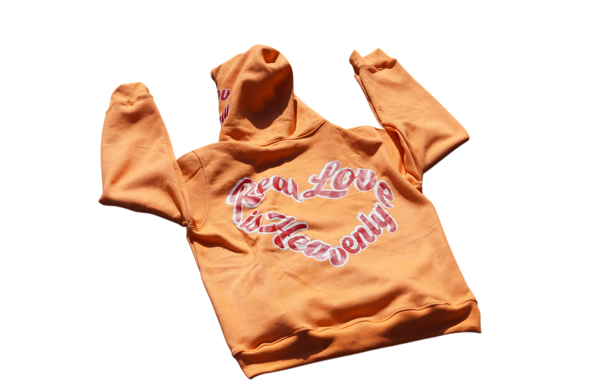 Real Love Is Heavenly Full Zip (Peach)