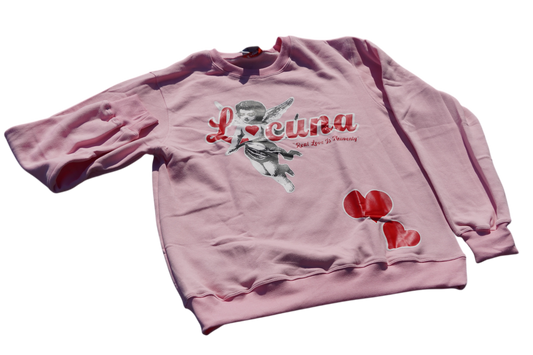 Real Love Is Heavenly Sweater (Pink)