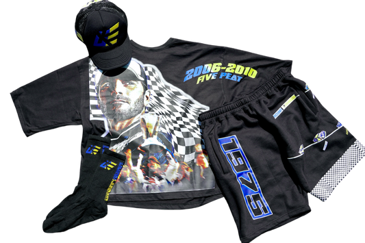 NASCAR Inspired Shirt And Short Set