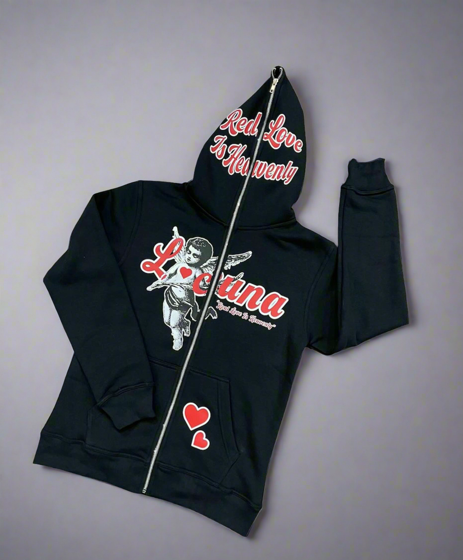 Real Love Is Heavenly Full Zip Valentine special