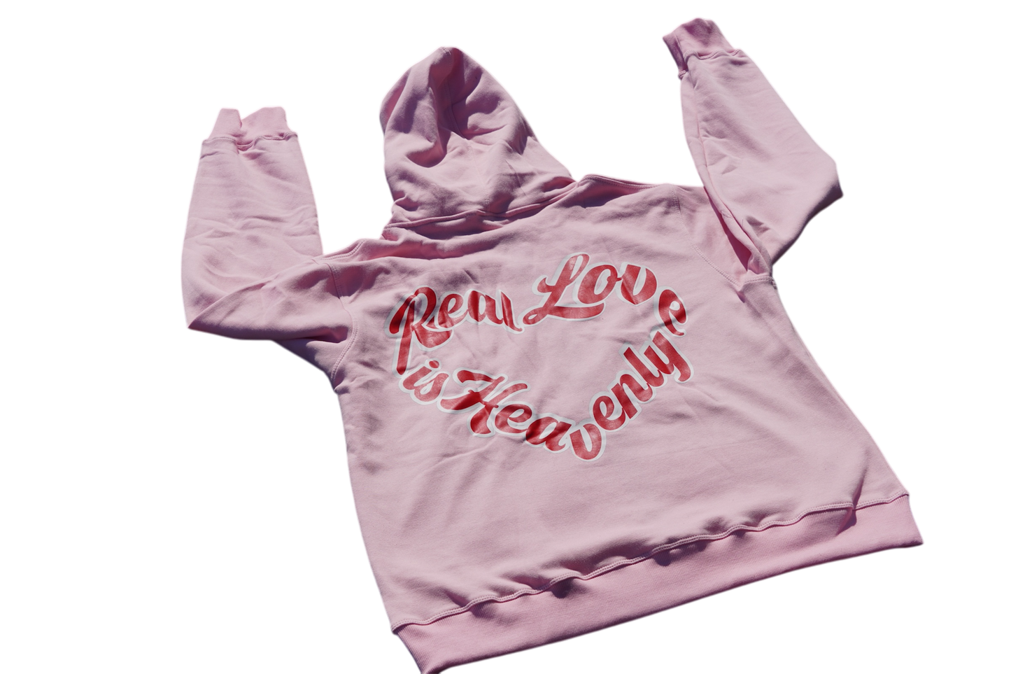 Real Love Is Heavenly Full Zip (Pink)