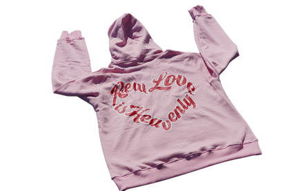 Real Love Is Heavenly Full Zip (Pink)