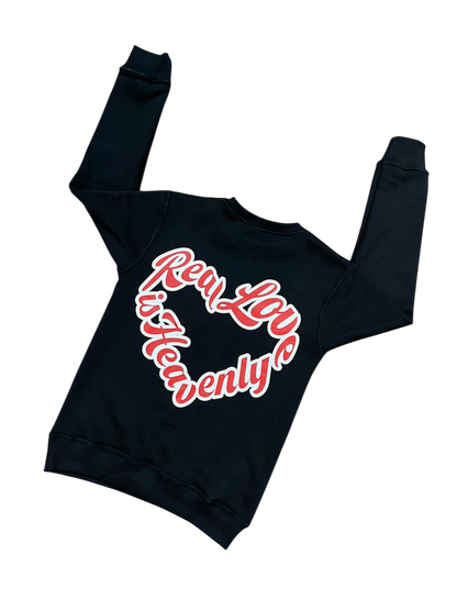 Real love Is Heavenly Sweater Valentine Special