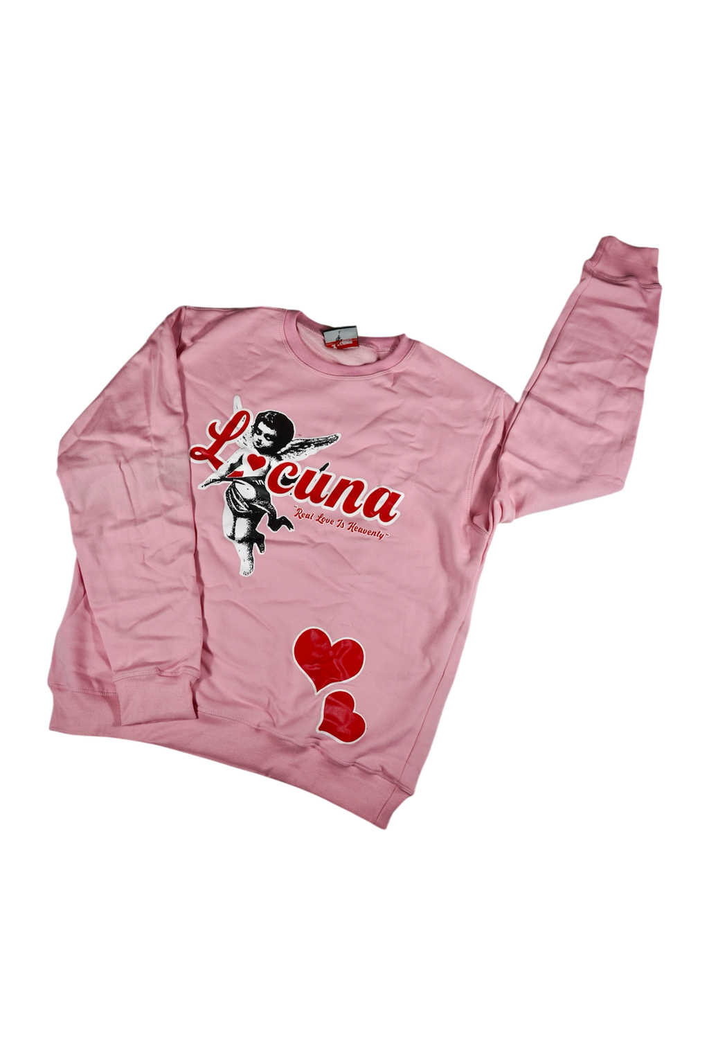 Real Love Is Heavenly Sweater (Pink)