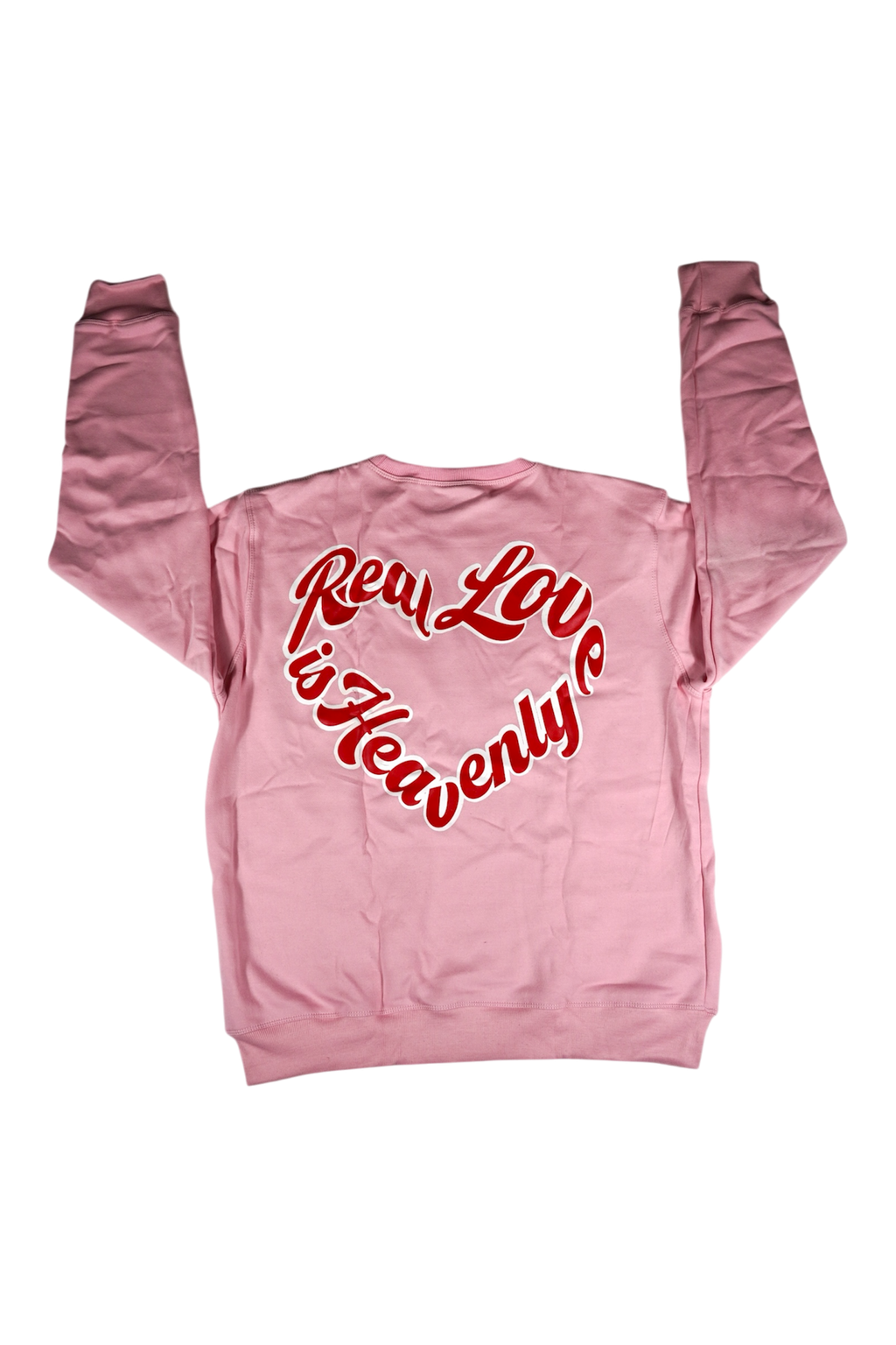 Real Love Is Heavenly Sweater (Pink)