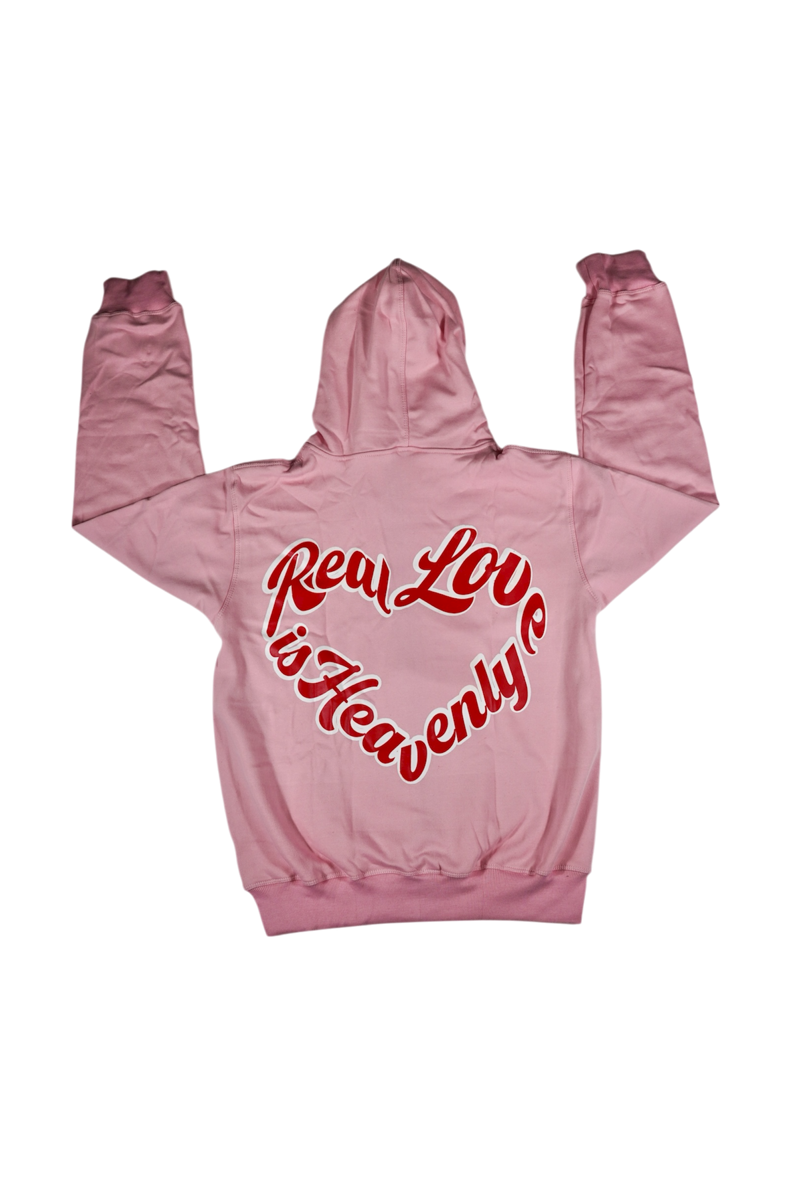 Real Love Is Heavenly Full Zip (Pink)