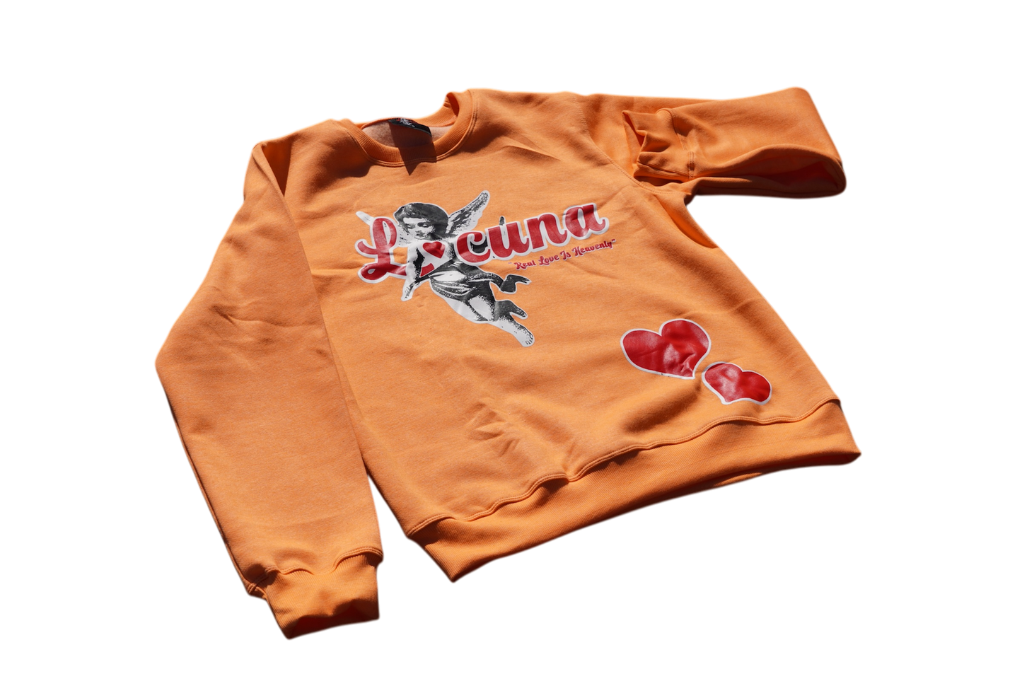 Real Love Is Heavenly Sweater (Peach)