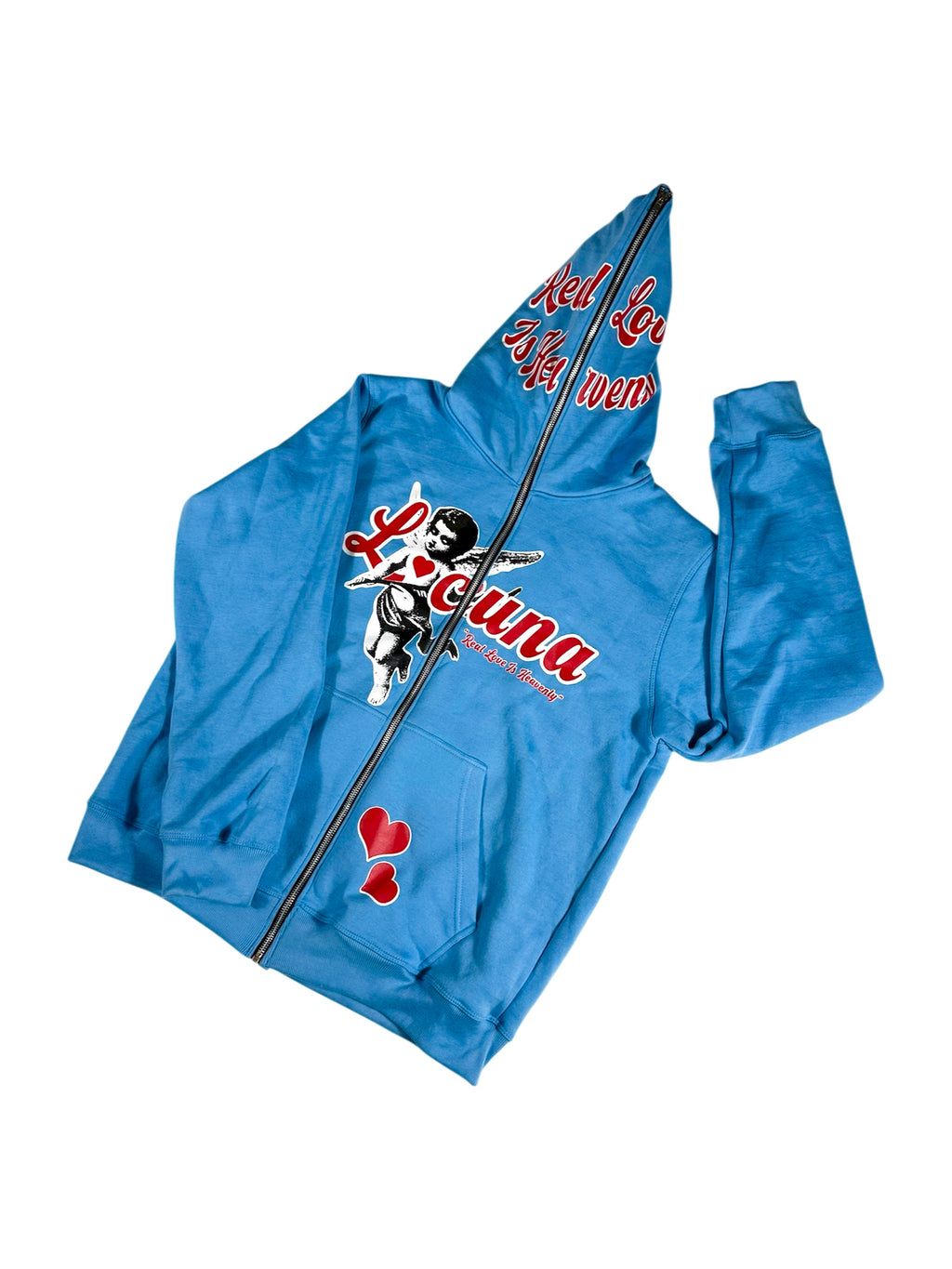 Real Love Is Heavenly Full Zip (Blue)