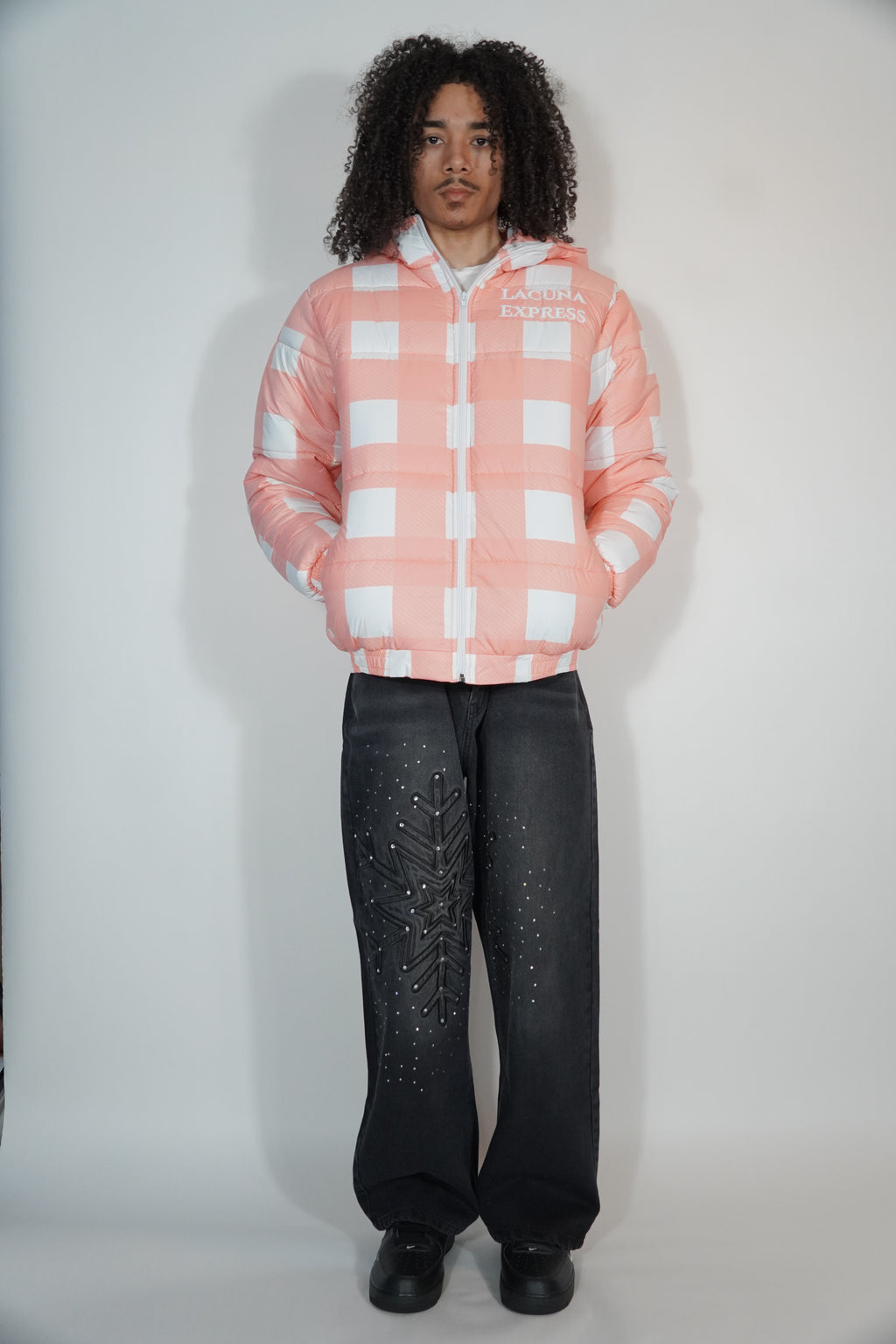 Tender Flannel Puffer Jacket