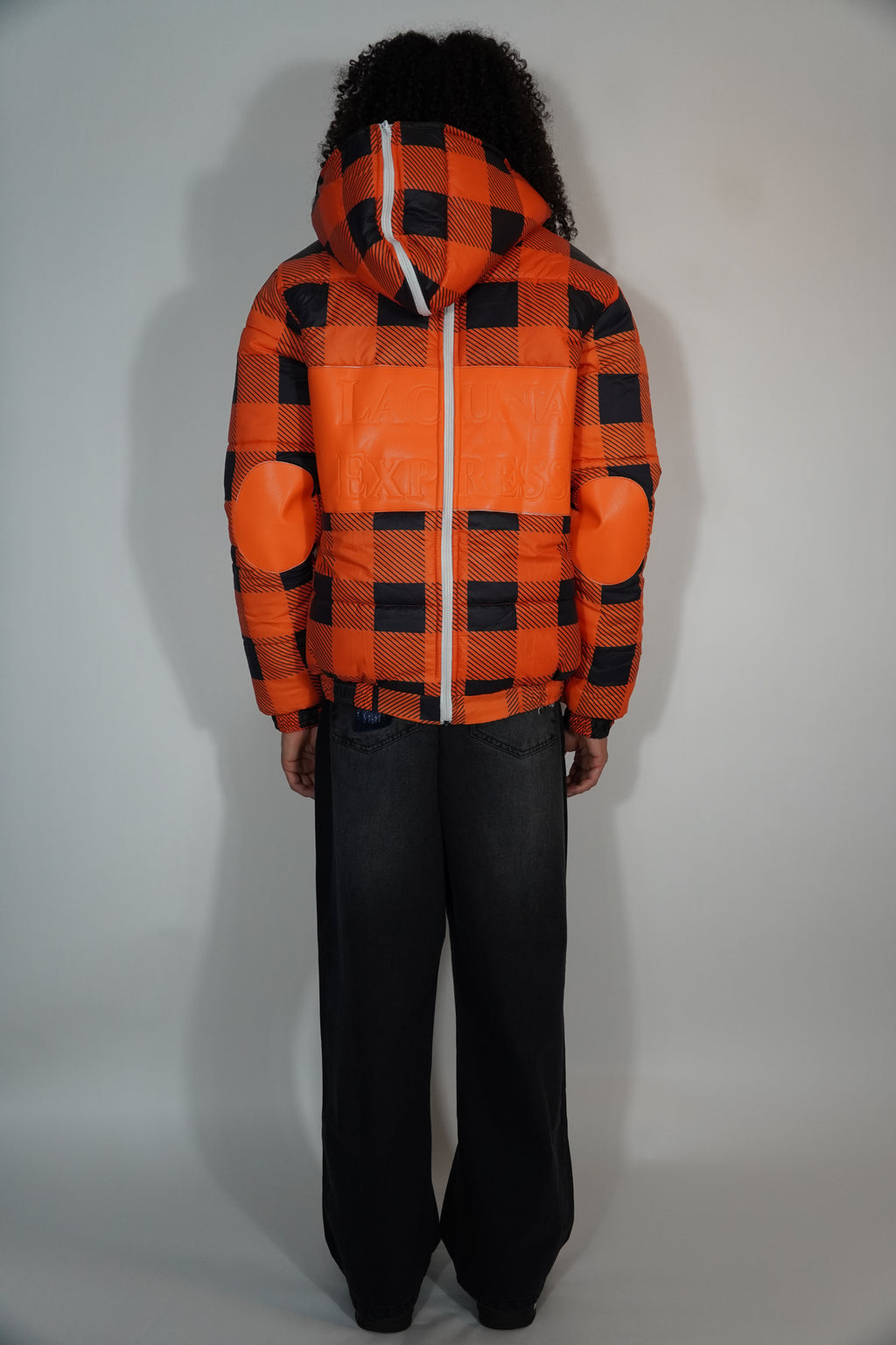 Ember Flannel Puffer Jacket
