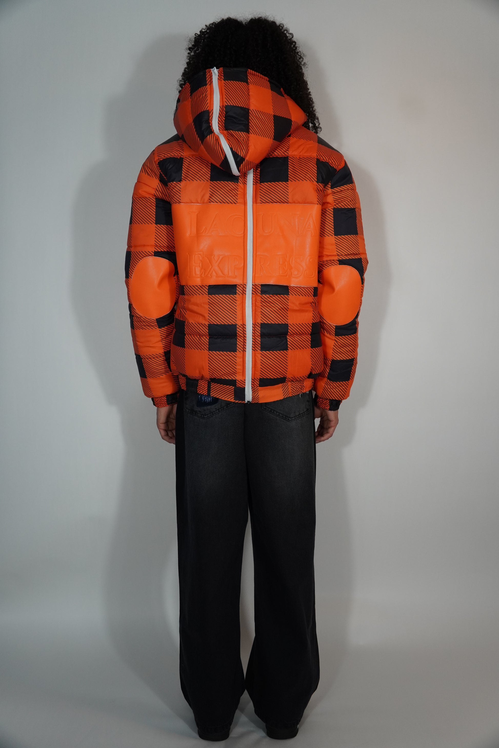Ember Flannel Puffer Jacket