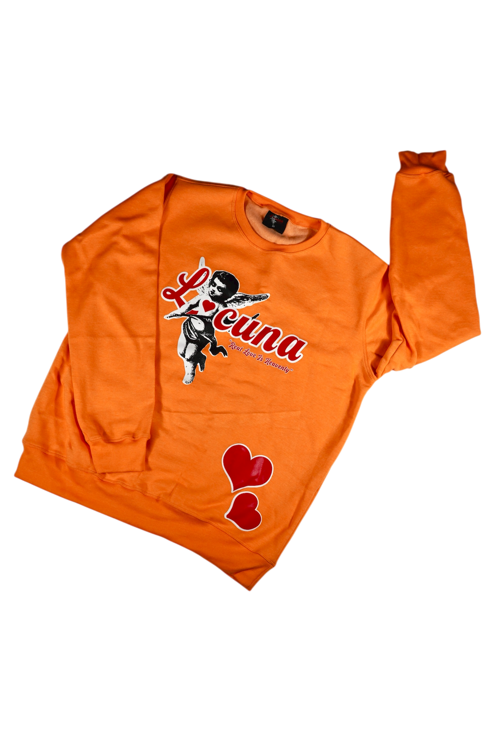 Real Love Is Heavenly Sweater (Peach)