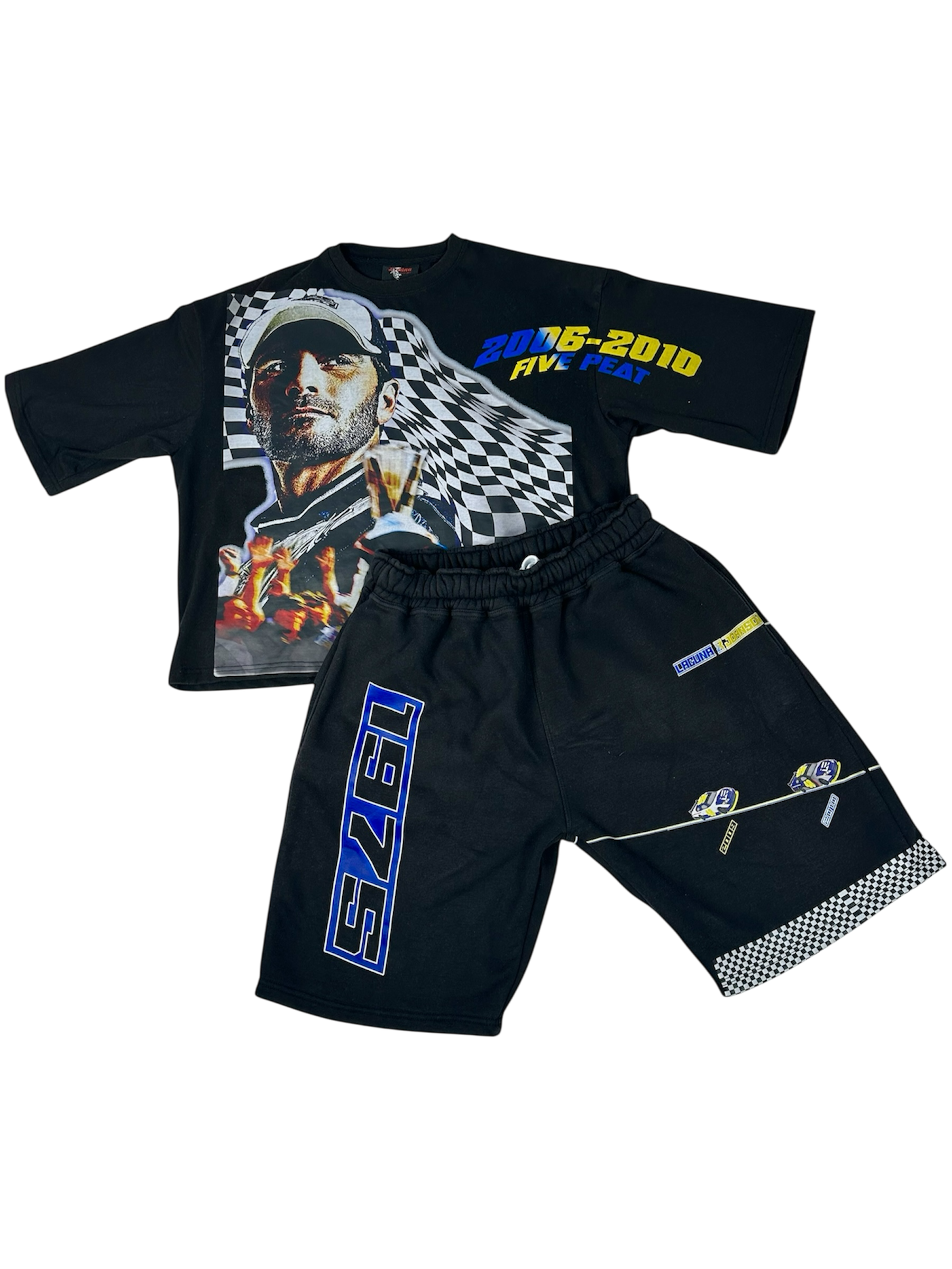 NASCAR Inspired Shirt And Short Set
