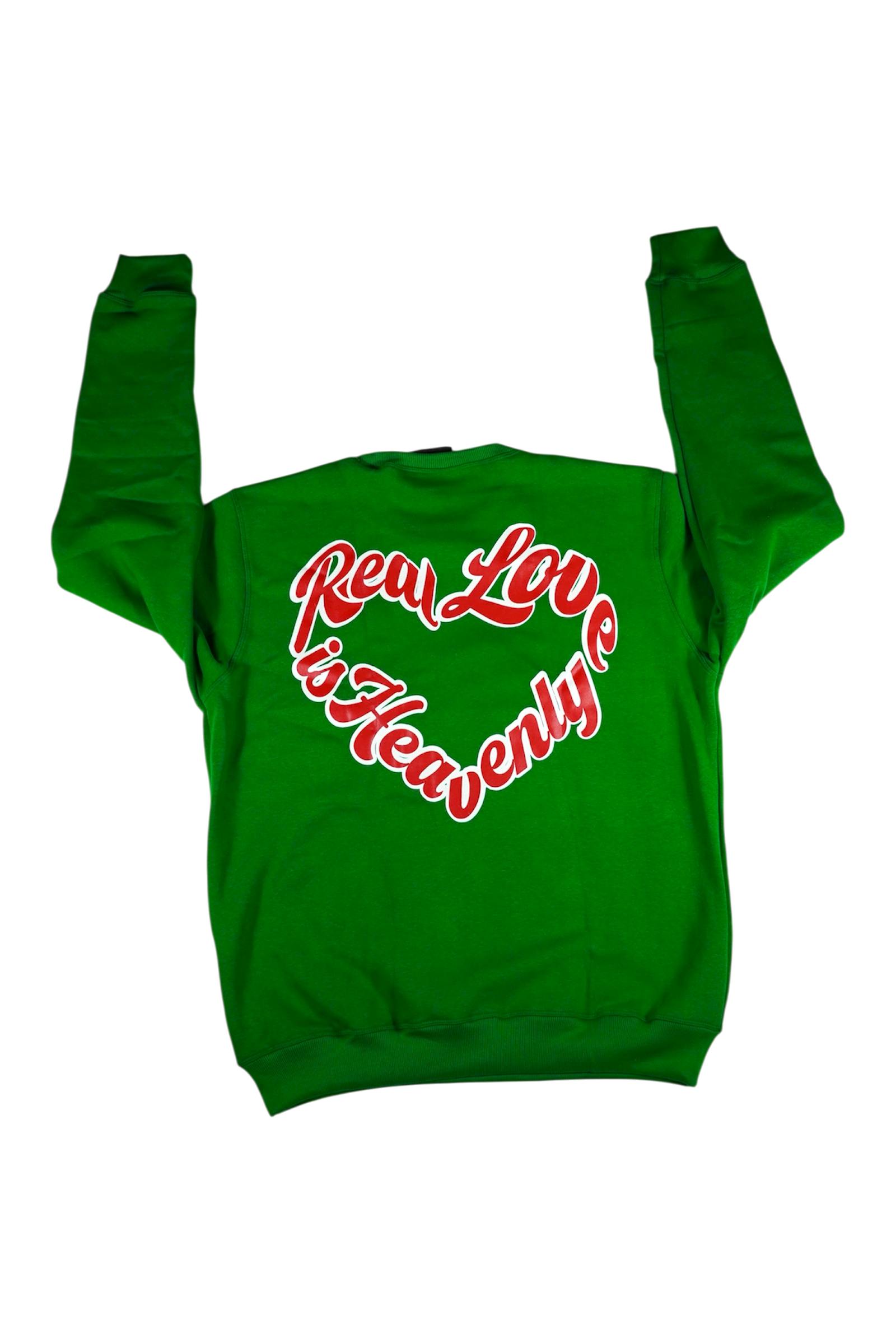 Real Love Is Heavenly Sweater (Green)